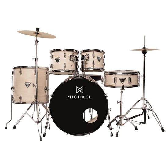 Bateria Acústica Michael Trinity DMT322 MPL Bumbo 22' - Matte Pale