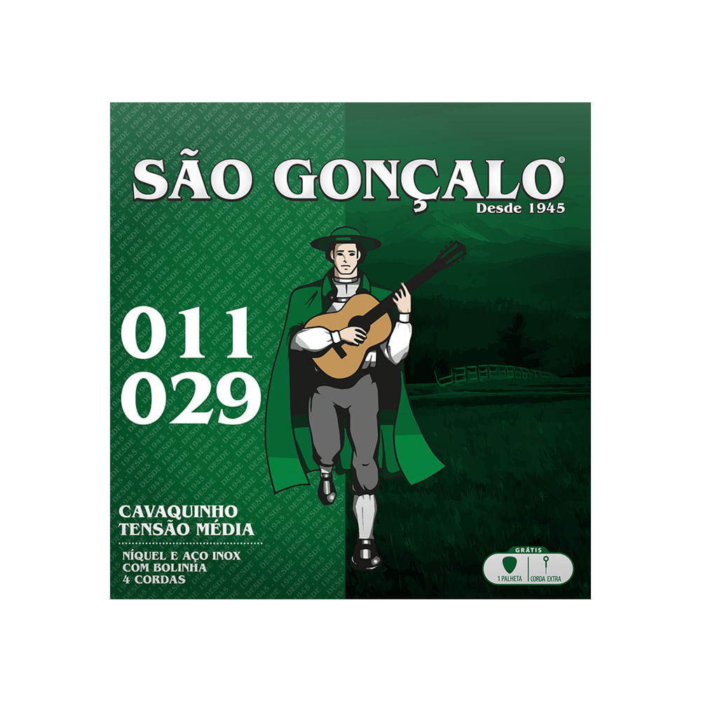 Corda .011 Níquel com Bolinha para Cavaquinho São Gonçalo