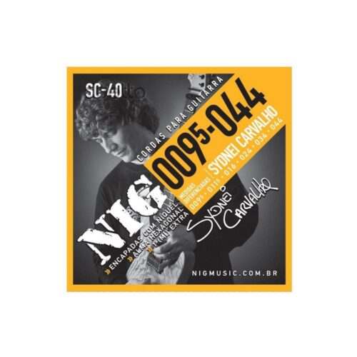 Encordoamento para Guitarra NIG SC-40 009-044 - Sydney Carvalho