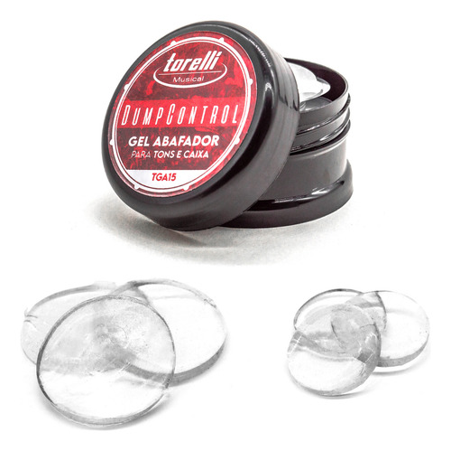 Gel Abafador para Caixa e Tons Torelli Kit com 6 Unidades TGA15