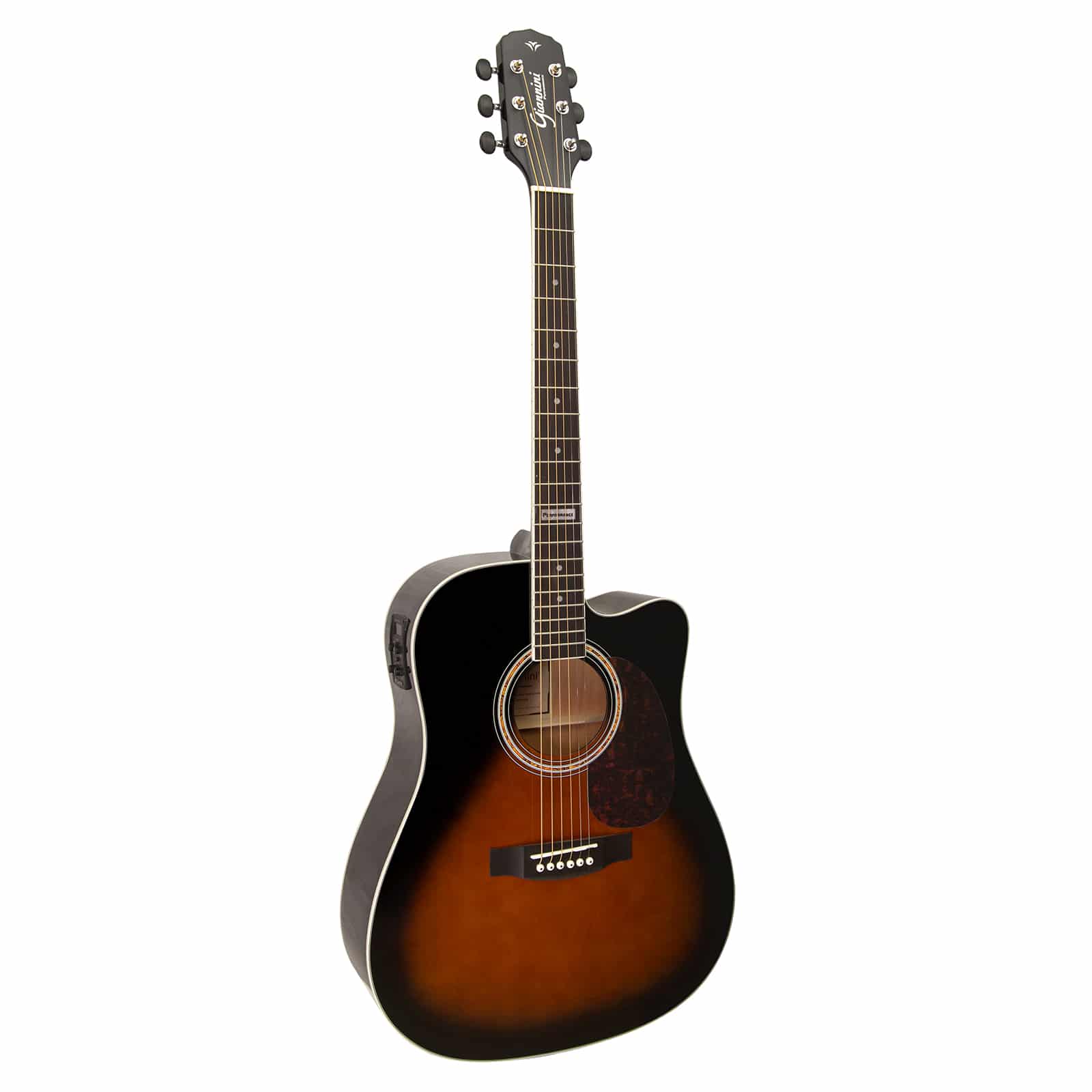 Violão Eletroacústico Giannini Performance GF-1D CEQ 3 Tone Sunburst