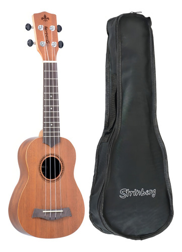 Ukulele Strinberg Soprano UK06S MGS Fosco com Capa